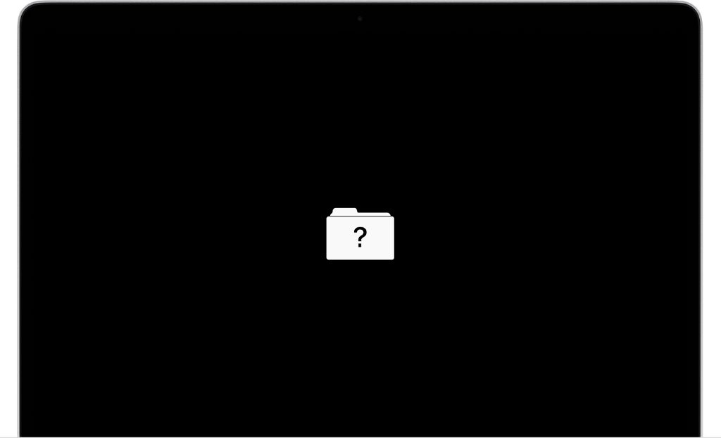 Why is my Mac not booting with a question mark folder