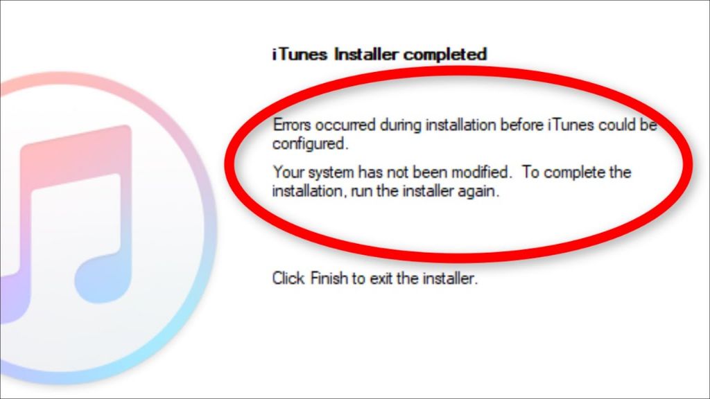 How do I fix iTunes not installing