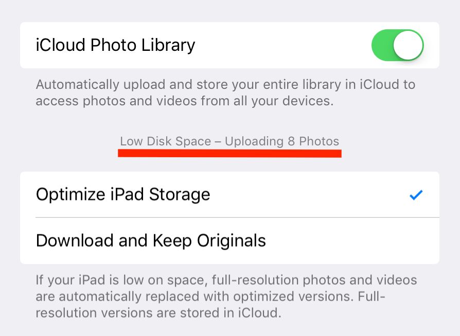 Why aren't my photos downloading from iCloud
