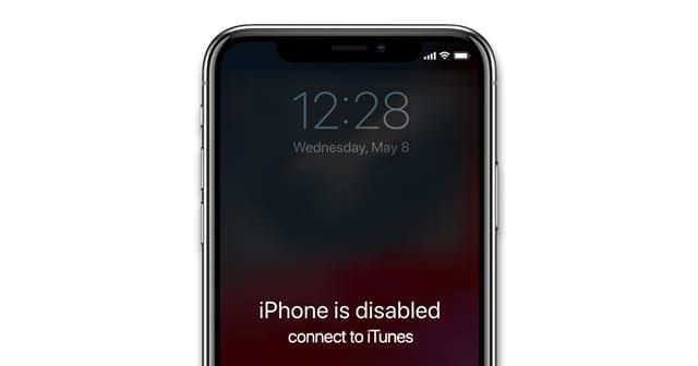 How long is iPhone disabled after wrong passcode