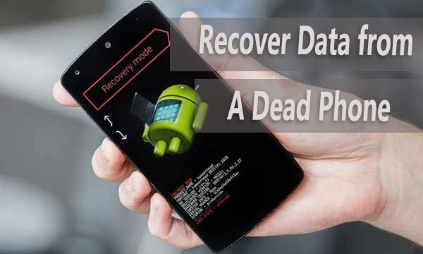 How to recover internal data from completely dead powerless phone