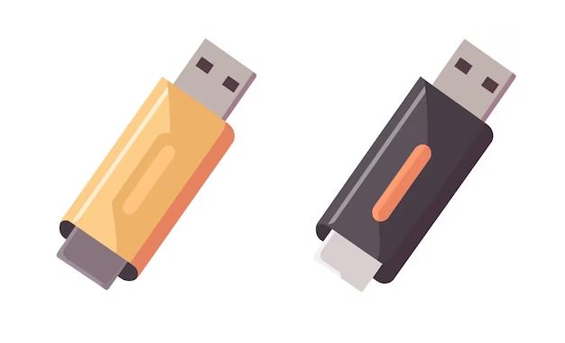 How do I transfer files to a flash drive