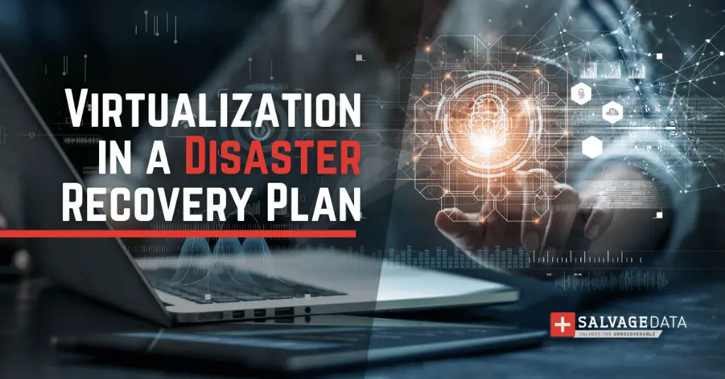 How does virtualization help with disaster recovery within a data center Cisco