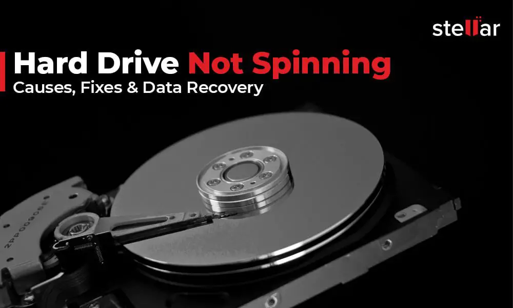 Can recover data from a hard drive that wont spin