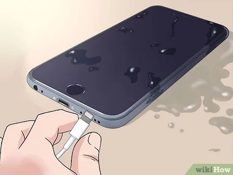 What is the best way to dry out a wet iPhone