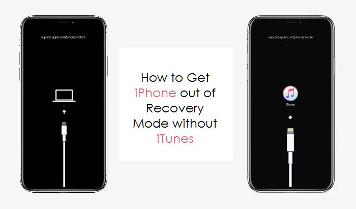 How do I get my iPhone out of recovery mode