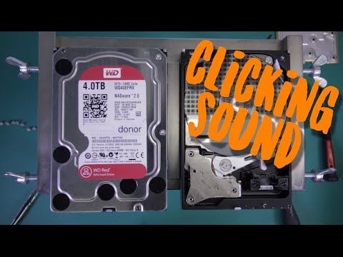 Is clicking sound on HDD bad