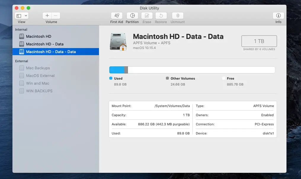 Do I erase Macintosh HD or Macintosh HD data