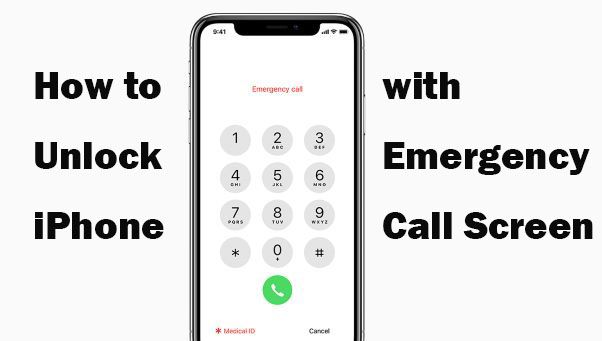 Is there an emergency code to unlock an iPhone
