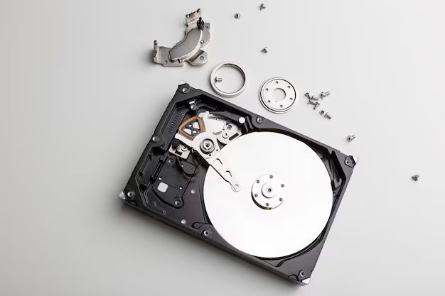 How do you disconnect a hard drive from a computer
