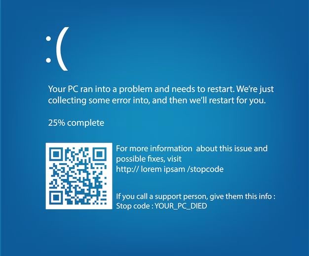 Why i can't boot blue screen