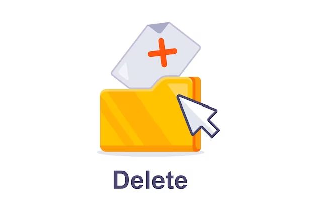 How do I force a program to delete a folder