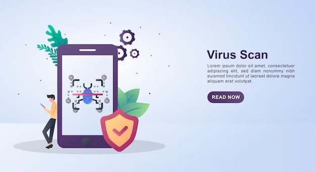 How do I do a virus scan on my iPhone