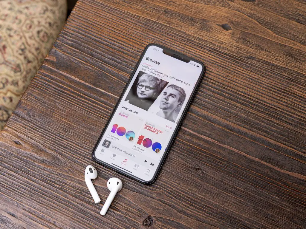 Can you see Apple Music history on iPhone