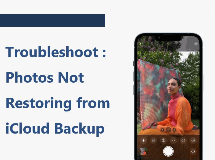Why didn't my photos restore with iCloud