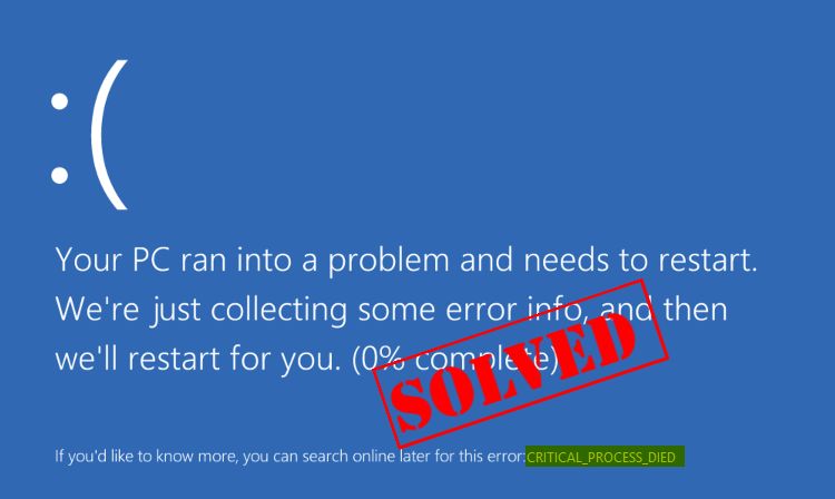 Process died. Critical process died. Синий экран смерти Windows critical process died. BSOD Windows 10 critical_process_died. Critical process died Windows 10.