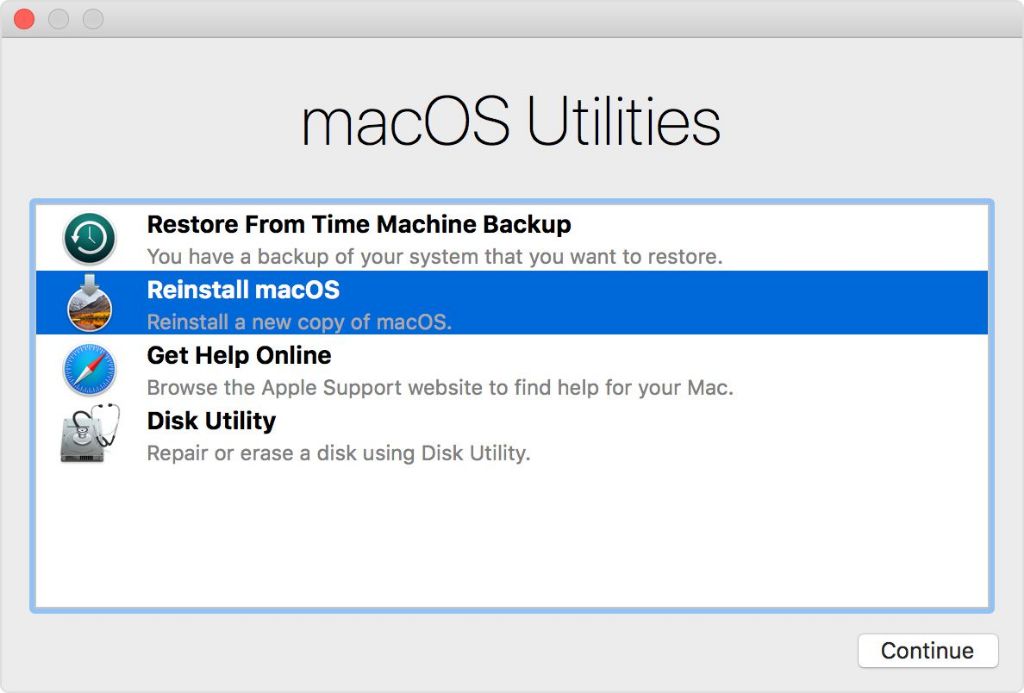 How do I wipe and reinstall my Mac operating system