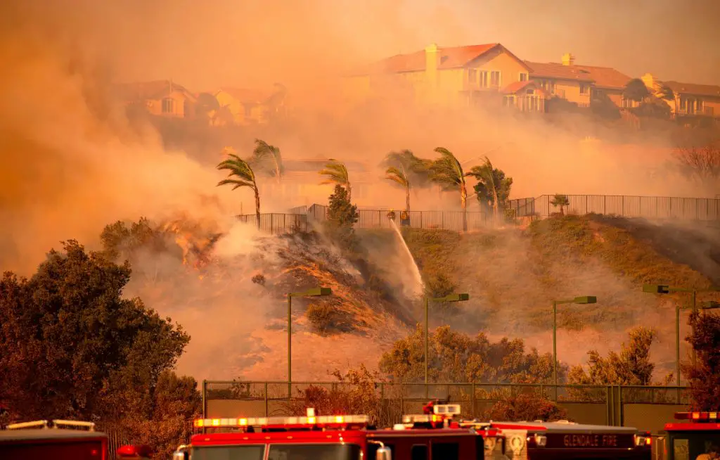 What are the most likely disasters in Los Angeles