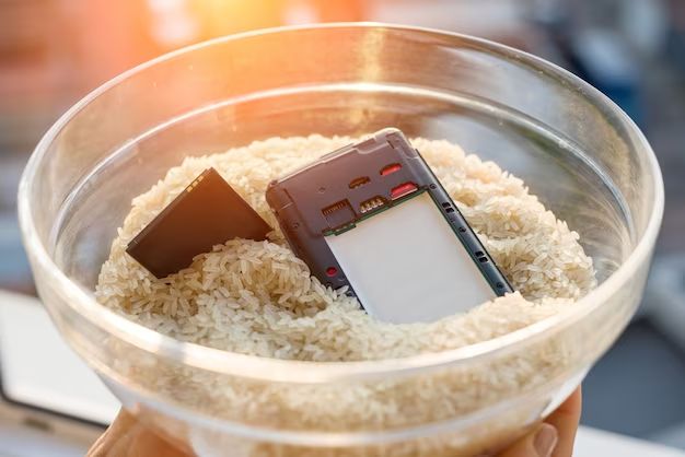 How long should electronics sit in rice