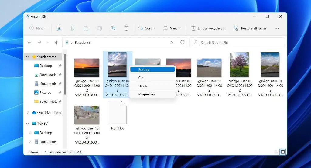 How can I recover permanently deleted photos from my computer for free