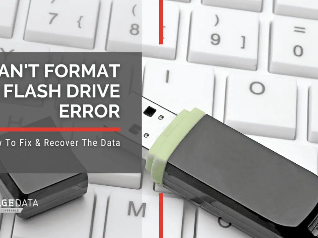 How do you fix a USB that Cannot be formatted