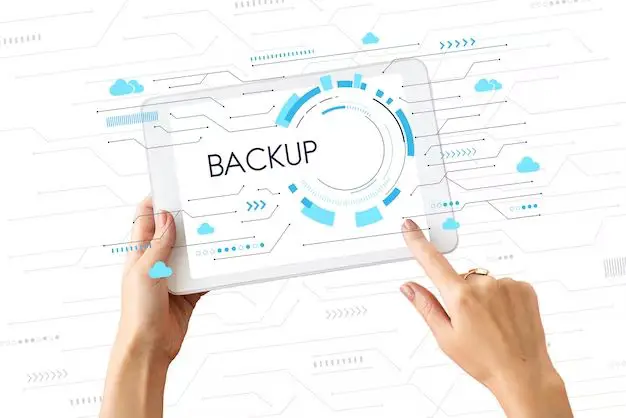 What are the 4 types of backup media