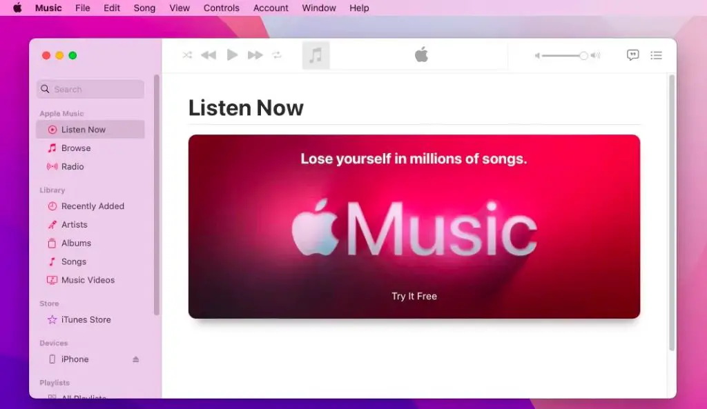 Can I delete Apple Music app from my Mac