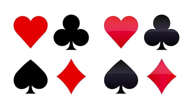 What are the 4 types of playing cards