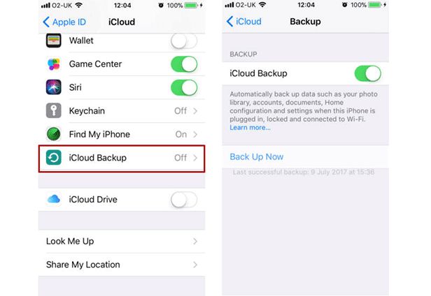 Can iPhone 4 be backed up to iCloud