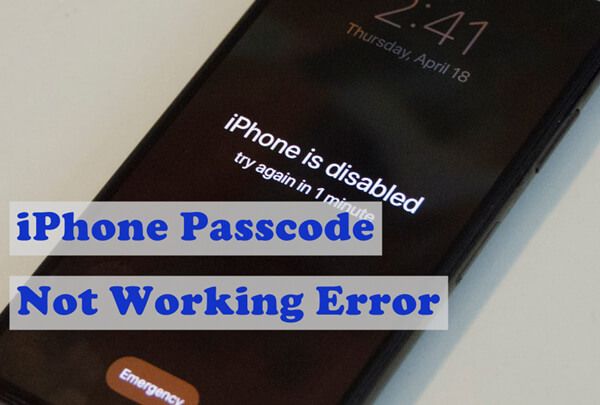 What to do if iPhone passcode doesn't work