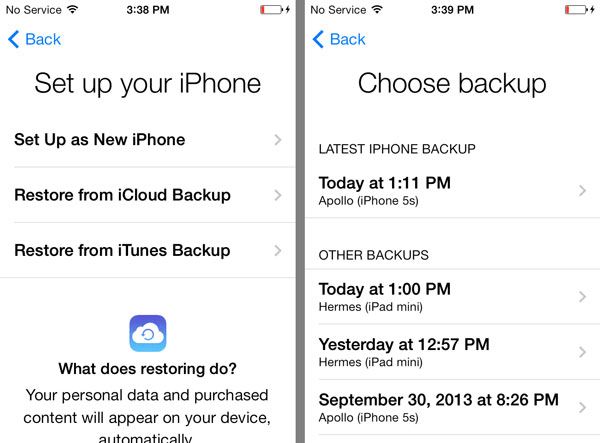 Can you get photos from an old iCloud backup