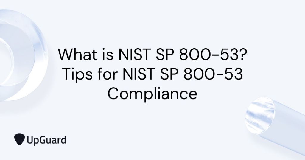 What does NIST 800-53 stand for