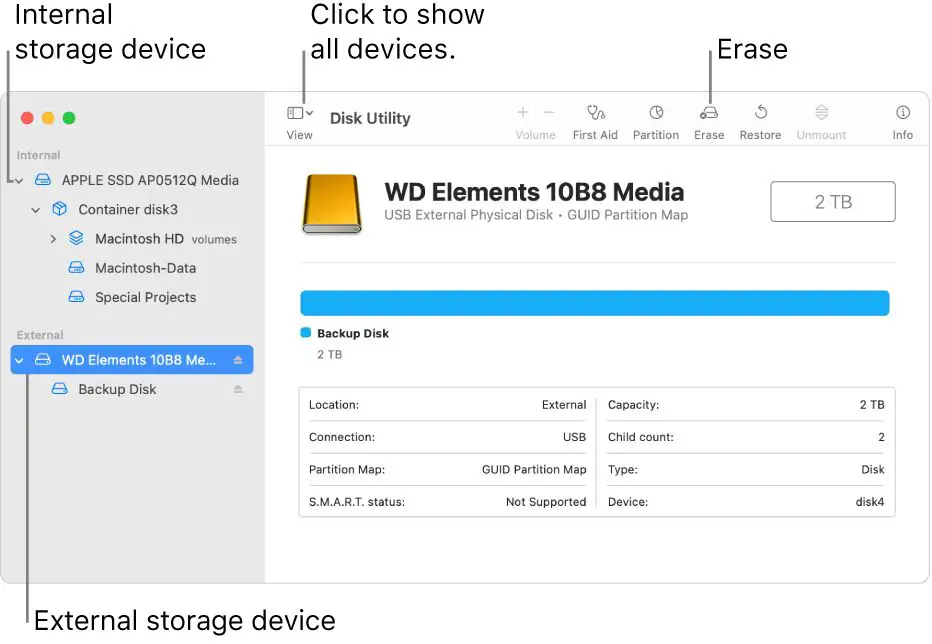 What format do I need to erase my Mac hard drive