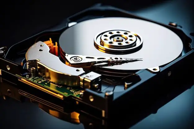 What are the two Windows utilities that can give you information about your hard drive