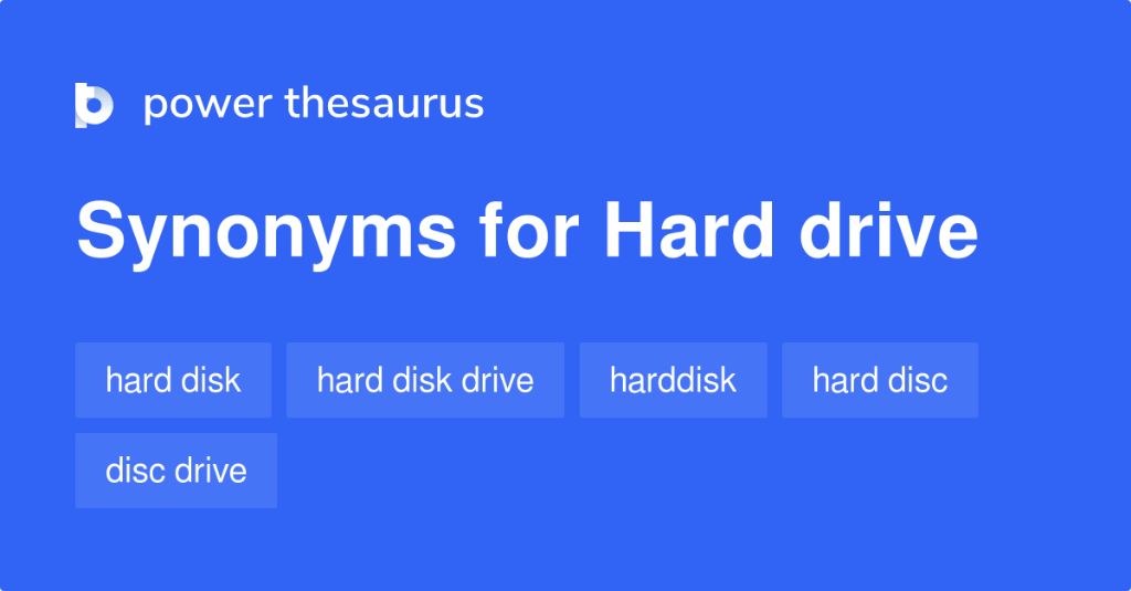 What is a synonym for hard driven