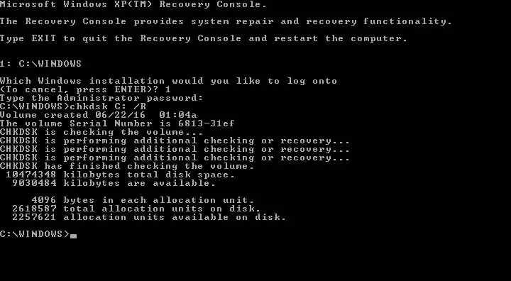 What causes boot disk failure