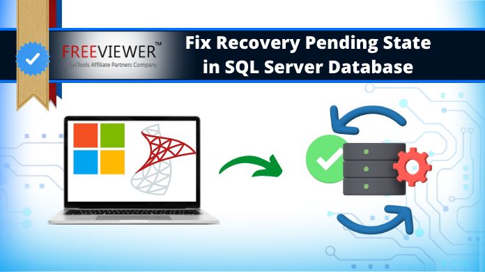 How do I fix SQL database in recovery pending mode