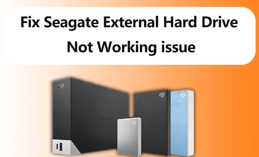 How do I fix an undetected Seagate external hard drive