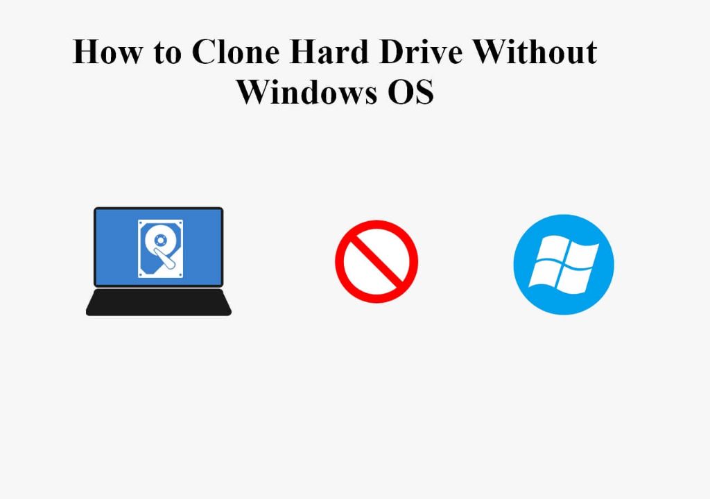 How to copy hard drive without OS