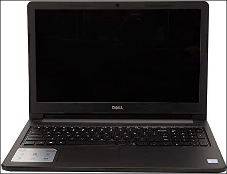 How do I reset my Dell laptop black screen