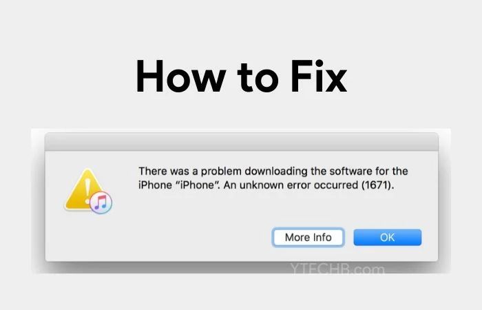 How to fix there was a problem downloading the software for the iPhone