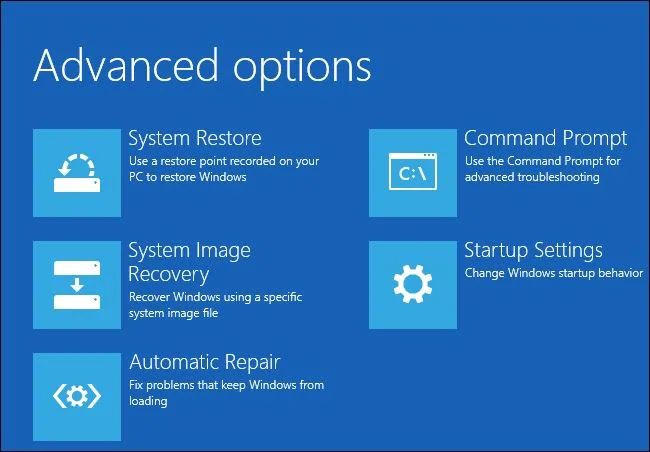 How do I run system restore from a recovery disk