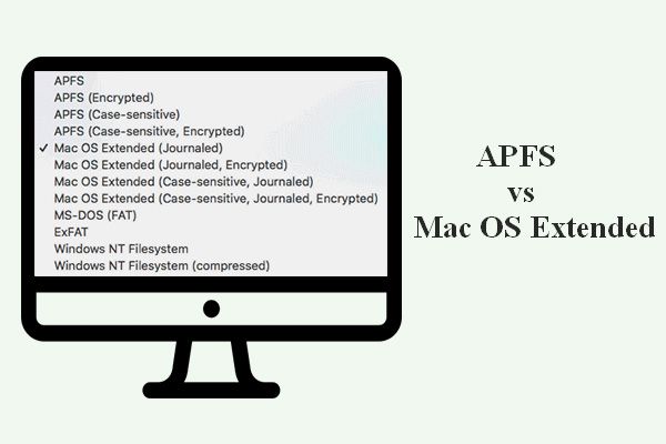 Which format is better APFS or Mac OS Extended journaled