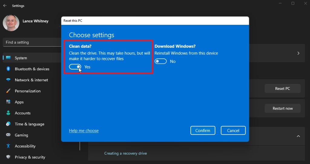 How to wipe a hard drive Windows 10 without reinstalling Windows