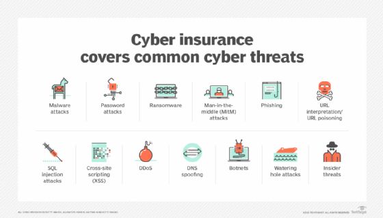 What are the 10 most common categories of cyber-attacks