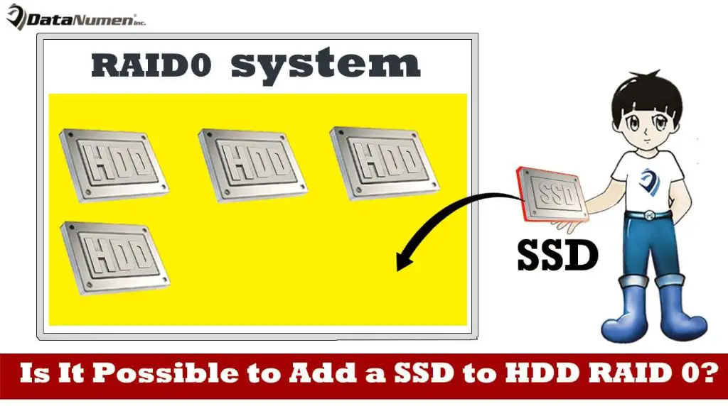 Can you RAID 0 SSD and HDD