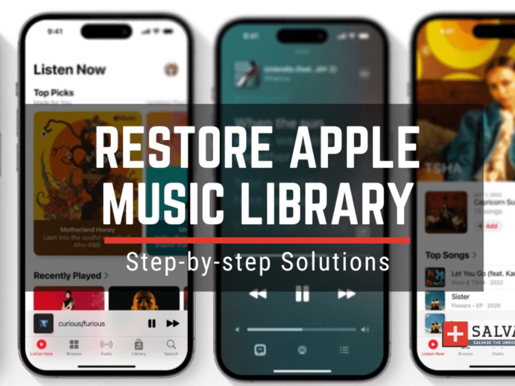 Is it possible to restart your whole Apple Music library