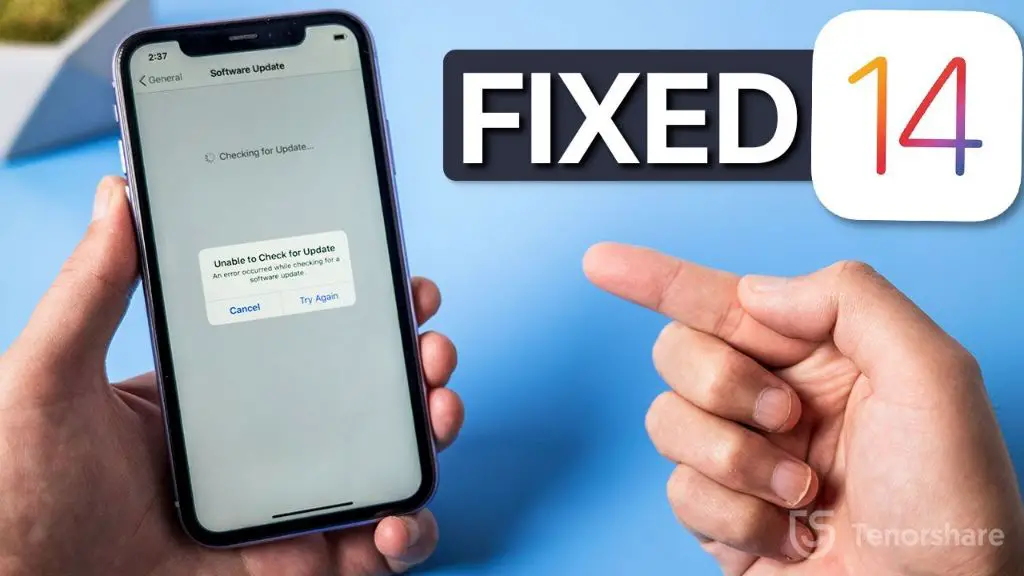 What to do if iPhone is stuck on unable to update