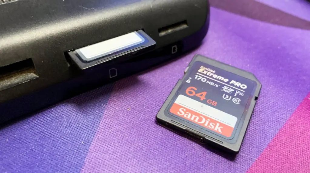 How do I wipe my micro SD card on my Mac