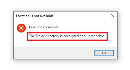 How to fix steam the file or directory is corrupted and unreadable